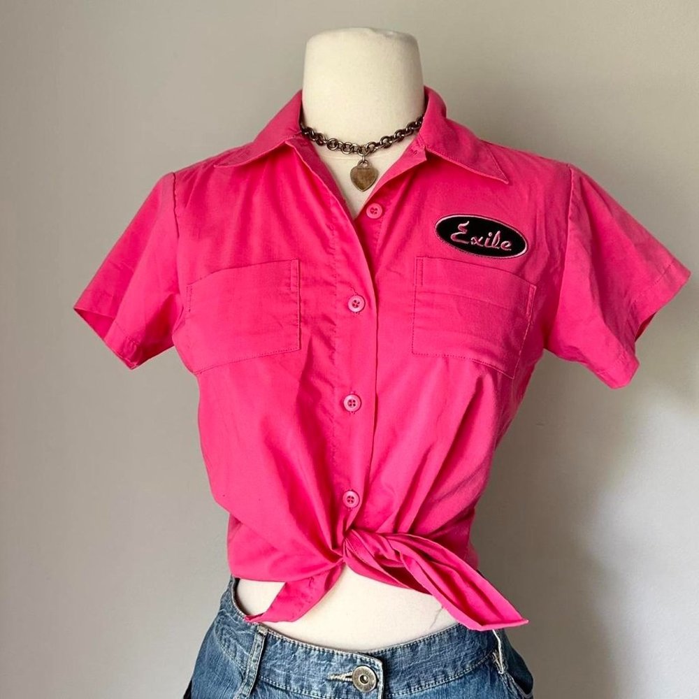 Exile Cycles Vintage Workwear Button Down Shirt